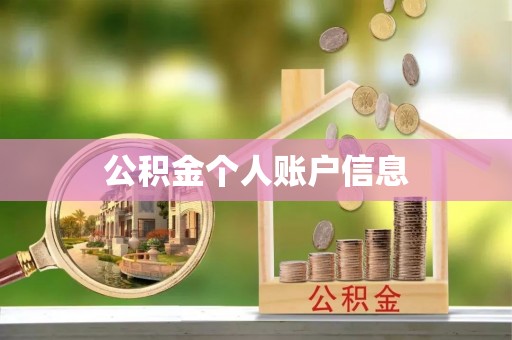 八步公积金个人账户信息
