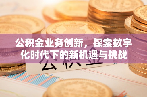 八步公积金业务创新，探索数字化时代下的新机遇与挑战
