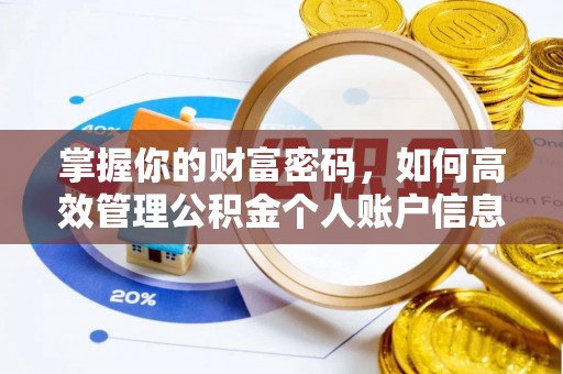 八步掌握你的财富密码，如何高效管理公积金个人账户信息