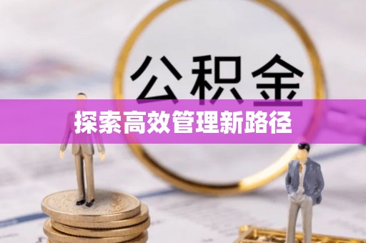 八步探索高效管理新路径