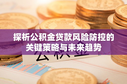 八步探析公积金贷款风险防控的关键策略与未来趋势