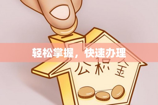 八步轻松掌握，快速办理