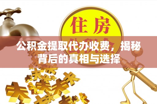 八步公积金提取代办收费，揭秘背后的真相与选择